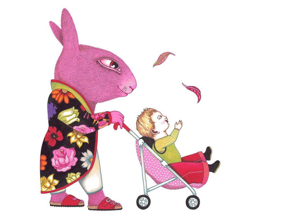 01_couv - Illustrations du livre Tout va bien Merlin_Thierry Magnier_2009